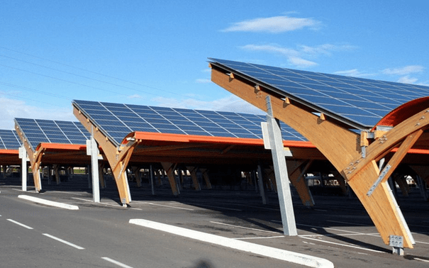La plus grande centrale solaire photovoltaïque sur ombrières d’Europe